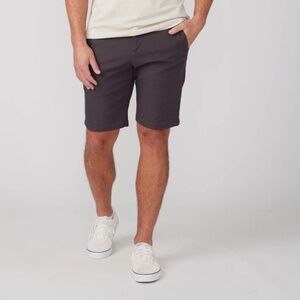 NWT Linksoul Mens Boardwalker Chino Short , 33" Black